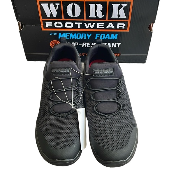 Skechers - Women’s Slip Resistant Workwear Sneakers - Picture 6 of 9